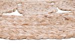 Boho Teppich,  handgeflochten 