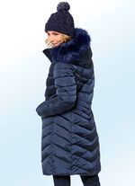 Mantel mit 2-Wege-Rei&szlig;verschluss 