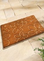 Strapazierf&auml;hige Fu&szlig;matte Blume 