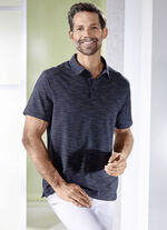 Poloshirt mit Seitenschlitzen 