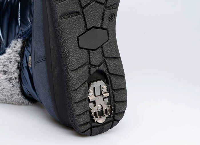 Winterstiefel mit Kunstpelzrand 