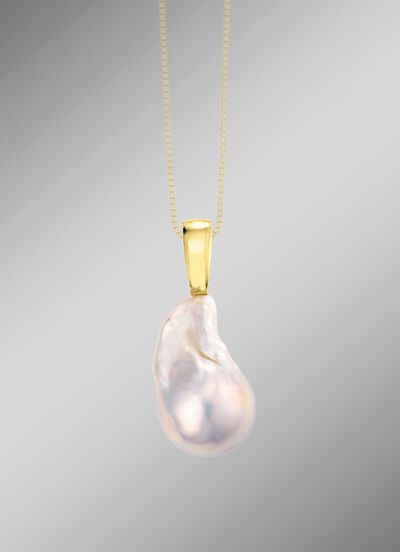 Einzigartiger Anh&auml;nger mit S&uuml;&szlig;wasser-Zuchtperle 