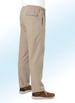 Schlupfjeans mit Gummibund und Kordelzug in 4 Farben 