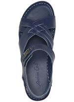 Andrea Conti Sandale mit Metallschmuck MARINE