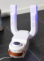 Faltbarer Schuhtrockner mit 360-Grad-Heißuftzirkulation 