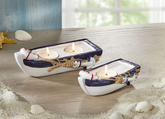 Teelichthalter, 2er-Set 