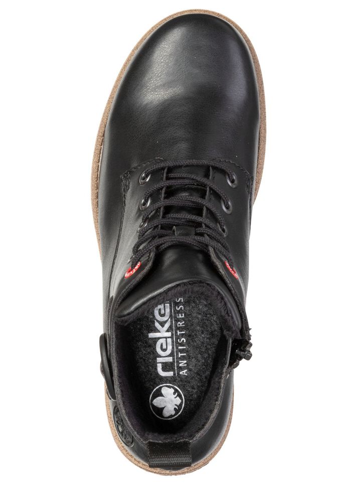 Rieker, klassische Damen-Stiefeletten, mit Rei&szlig;verschluss SCHWARZ