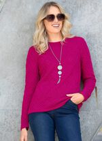 Pullover mit Struktur 