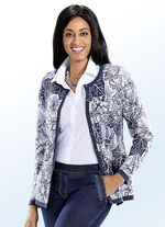 Strickjacke in Jacquard-Dessin 