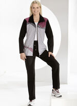 Freizeitanzug mit Strass-Applikationen 