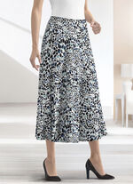 Rock mit farbbrillantem Druck 