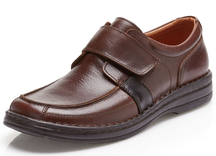 GINO GALANTE, klassische Herren-Slipper, mit herausnehmbarem Fu&szlig;bett BURGUND