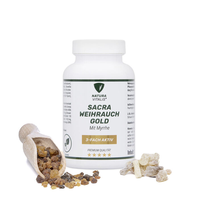Sacra Weihrauch Gold Kapseln 