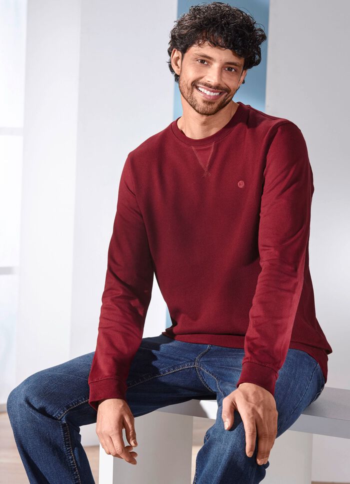Sweatshirt in 3 Farben 