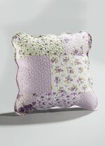 Digital bedruckte Tagesdecke in Patchwork-Optik BUNT