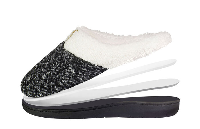 Hausschuhe mit superweichem Fleece-Futter 