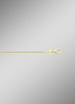 Vergoldete Schlangenkette aus Silber 