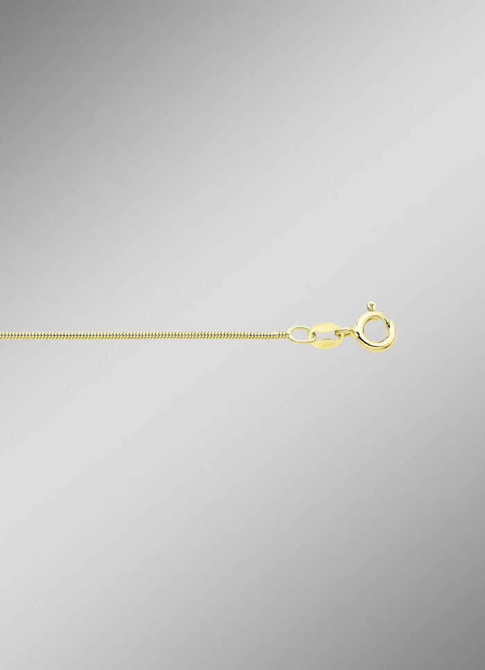 Vergoldete Schlangenkette aus Silber 