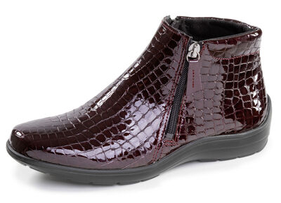 ELENA EDEN, komfortable Damen-Stiefeletten, Weite H, mit herausnehmbarem Fußbett 
