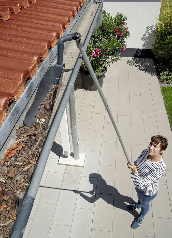 Dachrinnen-Reiniger Maxi f&uuml;r bis zu 4,5 m Arbeitsh&ouml;he 