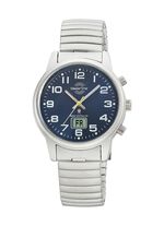 Master Time Funk-Damenuhr mit Edelstahlzugband 