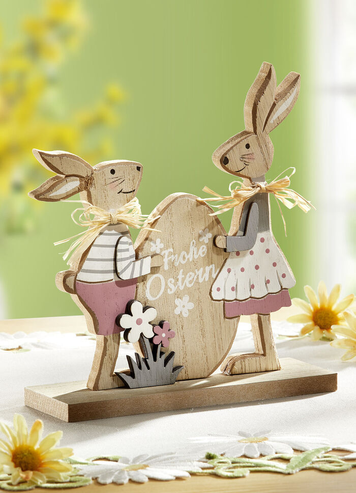 Osterhasen mit Osterei 