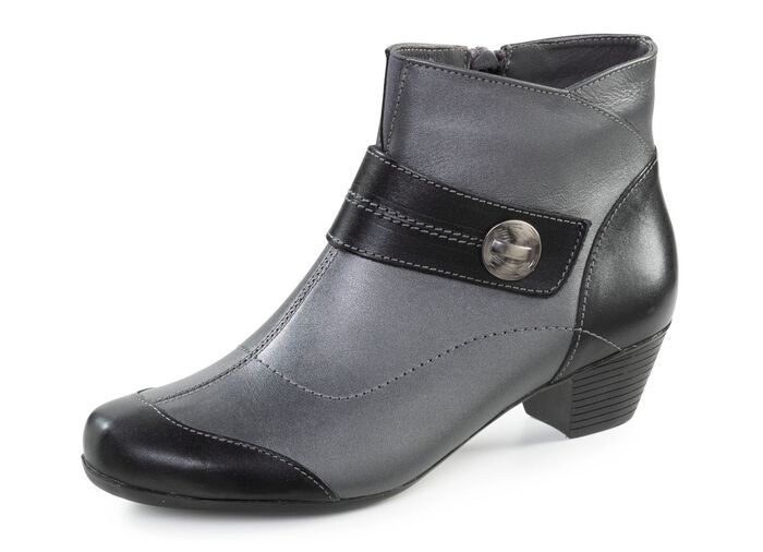 ELENA EDEN, elegante Damen-Stiefeletten, Weite G, mit herausnehmbarem Fu&szlig;bett 