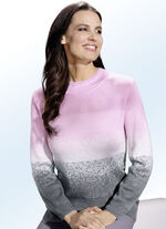 Pullover in Colorblocking ROSÉ-GRAFIT