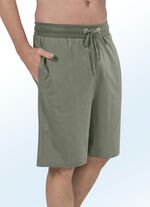 Zweierpack Schlaf- und Freizeithosen, knielang 