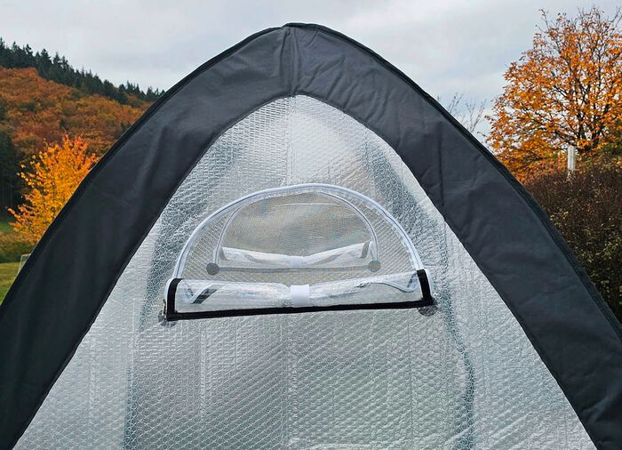 &Uuml;berwinterungszelt Icedome ThermoPLUS Deluxe 
