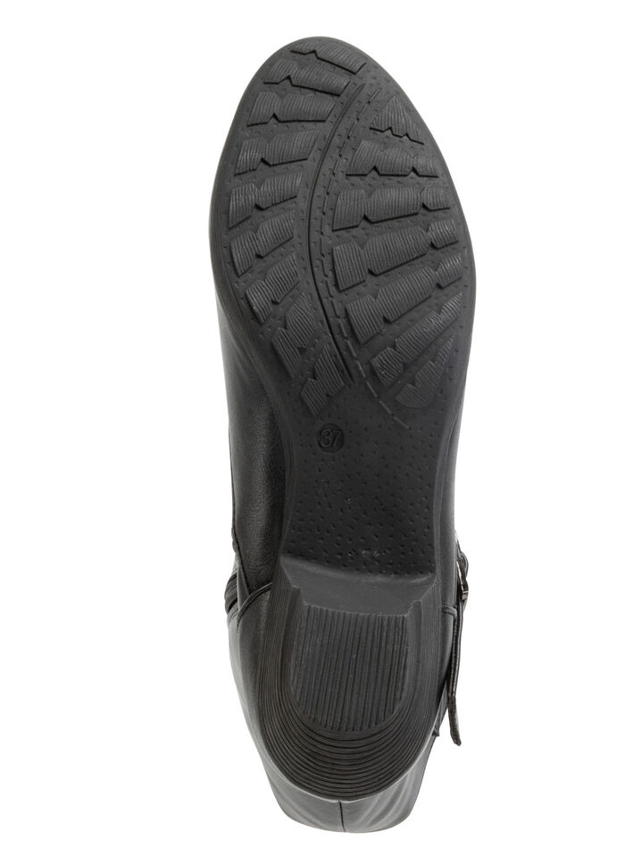 Andrea Conti Stiefel aus Synthetikmaterial SCHWARZ