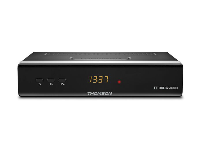 "Thomson" THS222 digitaler HD-Satelliten-Receiver SCHWARZ
