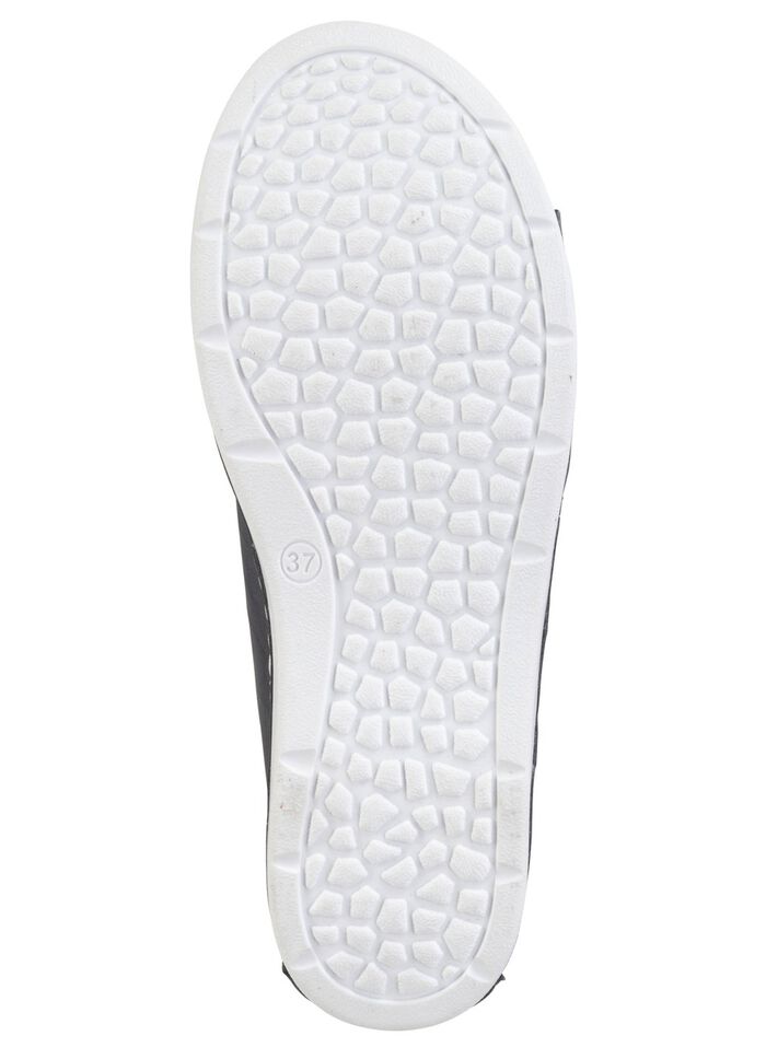 ELENA EDEN Schn&uuml;rschuh mit Knitter-Struktur und Zier-N&auml;hten 