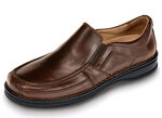 Gemini Slipper mit praktischen Gummizügen KASTANIE