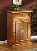 Kommodenserie mit Echtholzfurnier und Intarsien EICHE