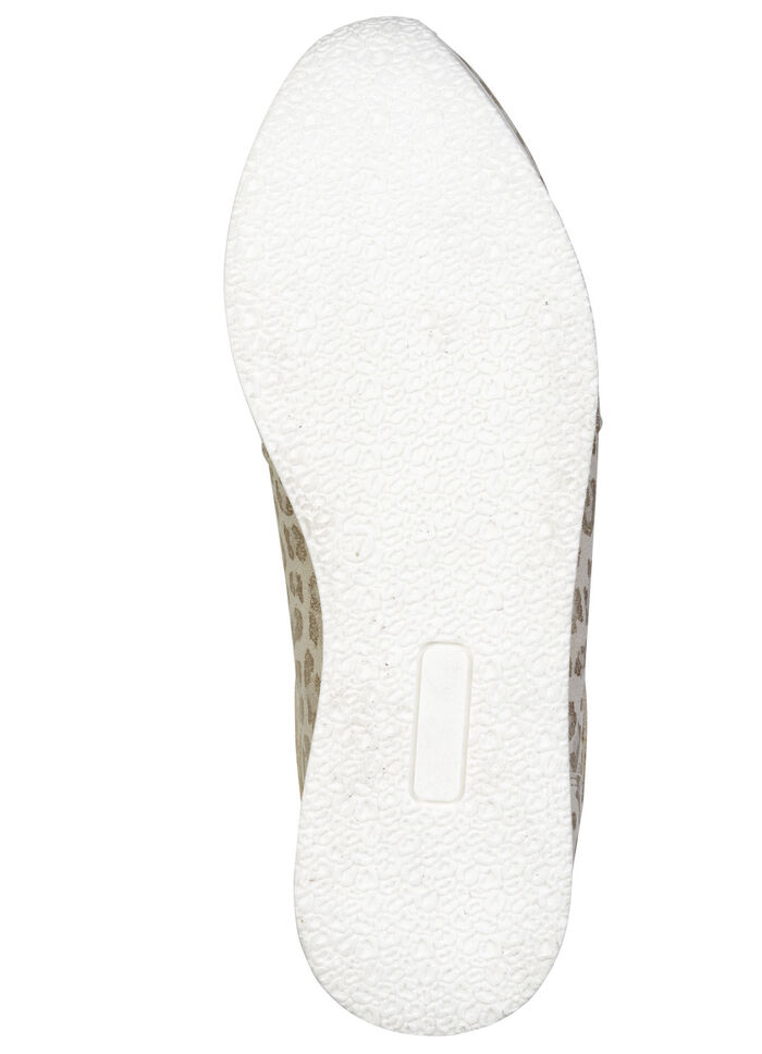 ELENA EDEN, stilvolle Damen-Sneaker, Weite G, mit herausnehmbarem Fußbett CHAMPAGNER