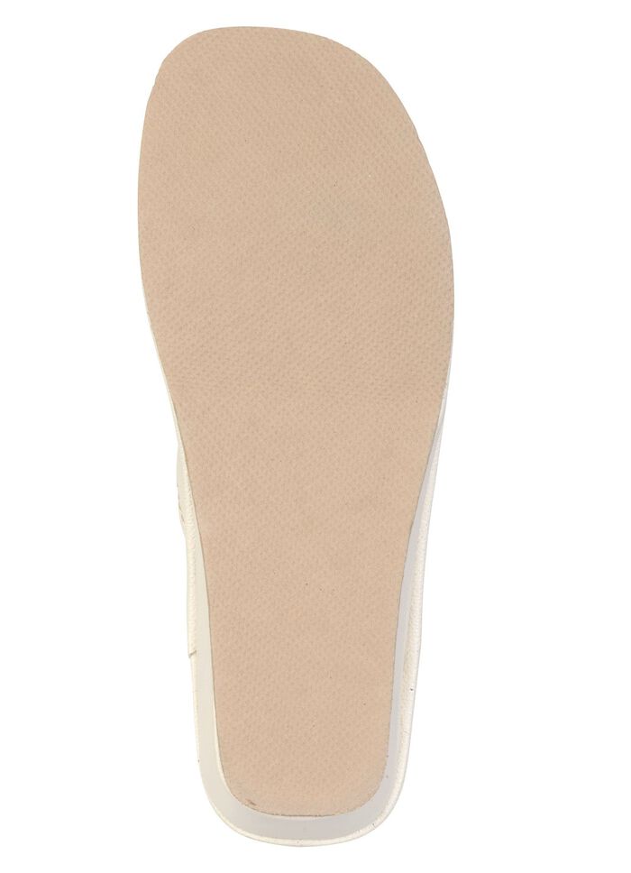 Klassische Damen-Pantoletten, aus Leder 