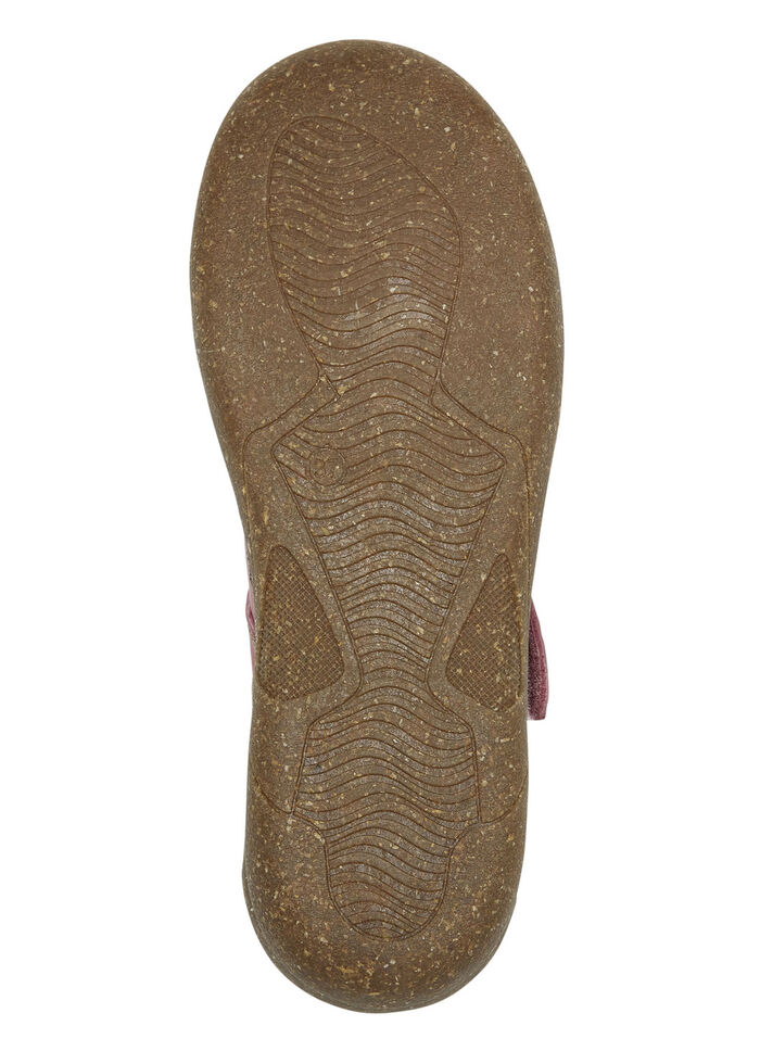 ELENA EDEN Slipper aus schattiertem Nappaleder FUCHSIA