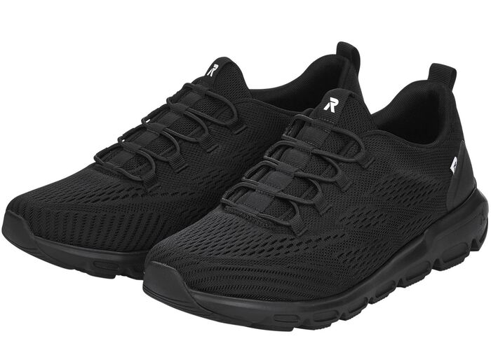 Rieker Sneaker mit elastischer Zierschn&uuml;rung SCHWARZ