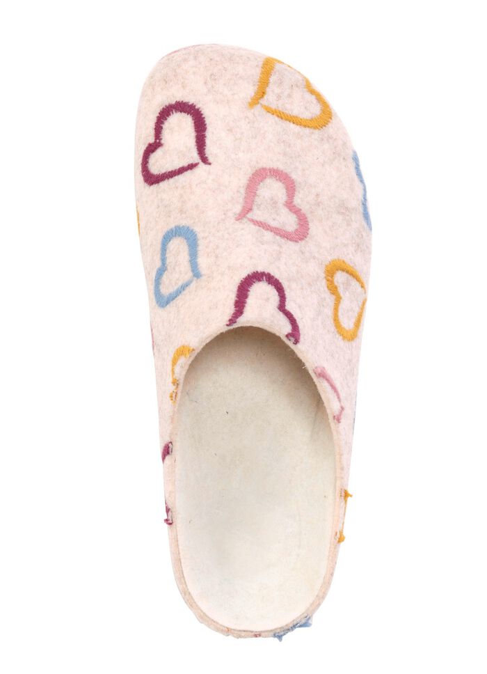 Laurina, klassiche Damen-Hausschuhe, Weite H, mit anatomisch geformtem Fu&szlig;bett 