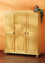 Kleiderschrank aus massiver Kiefer NATUR