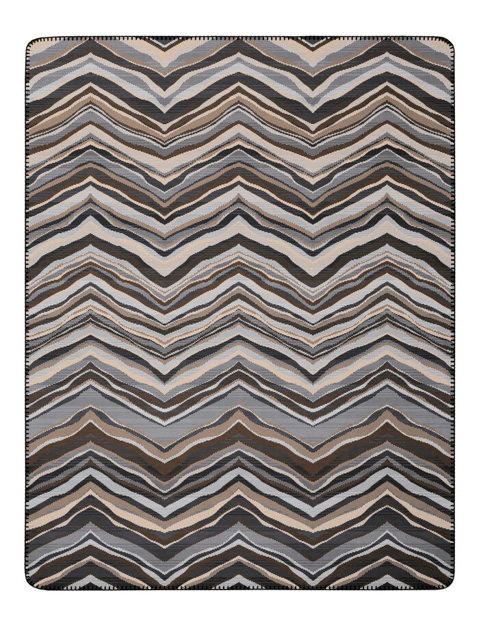 Wohndecke mit H&auml;kelsaum 