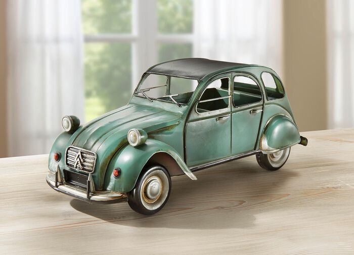 Sammlermodell Citroen 2CV aus Blech 