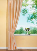 Übergardine mit Universalschienenband PUDER