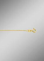 Stilvolle Flachpanzerkette aus Gold 