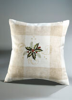 Weihnachtliche Raum und Tisch-Accessoires mit dezentem Dessin