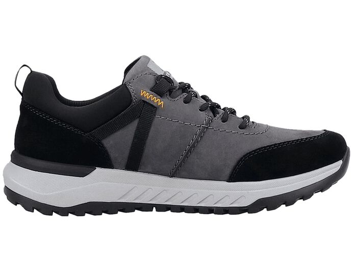 Rieker Sneaker mit Schn&uuml;rung GRAU-SCHWARZ