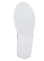 ELENA EDEN Schn&uuml;rschuh mit Knitter-Struktur und Zier-N&auml;hten ROT