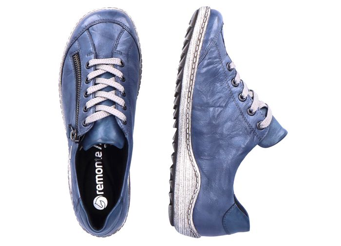 Remonte, bequeme Damen-Sneaker, Weite G, mit herausnehmbarem Fu&szlig;bett 