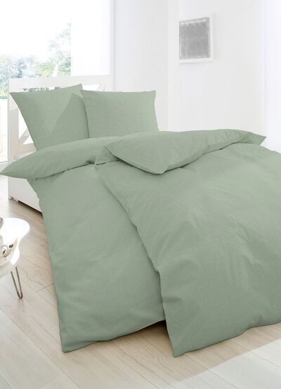 Feinbiber Bettw&auml;sche aus 100% Baumwolle 